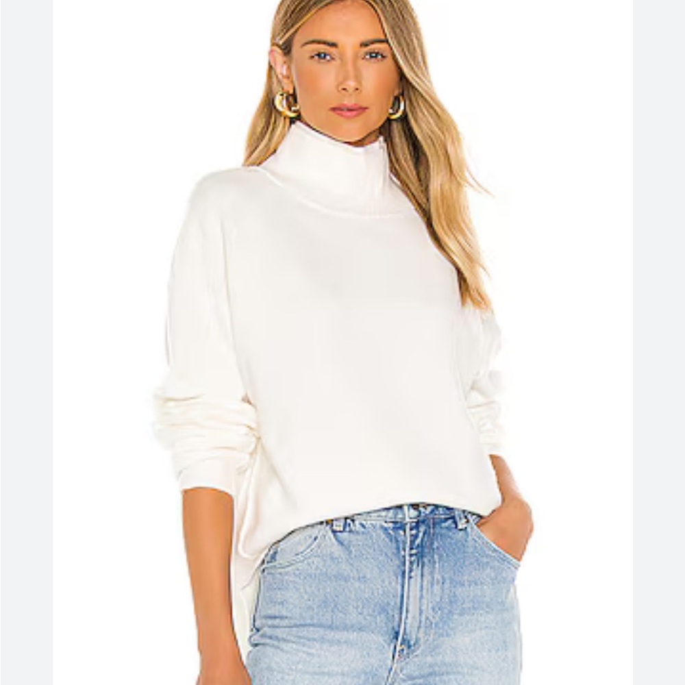 Free People Afterglow Oversized Turtleneck Sweater